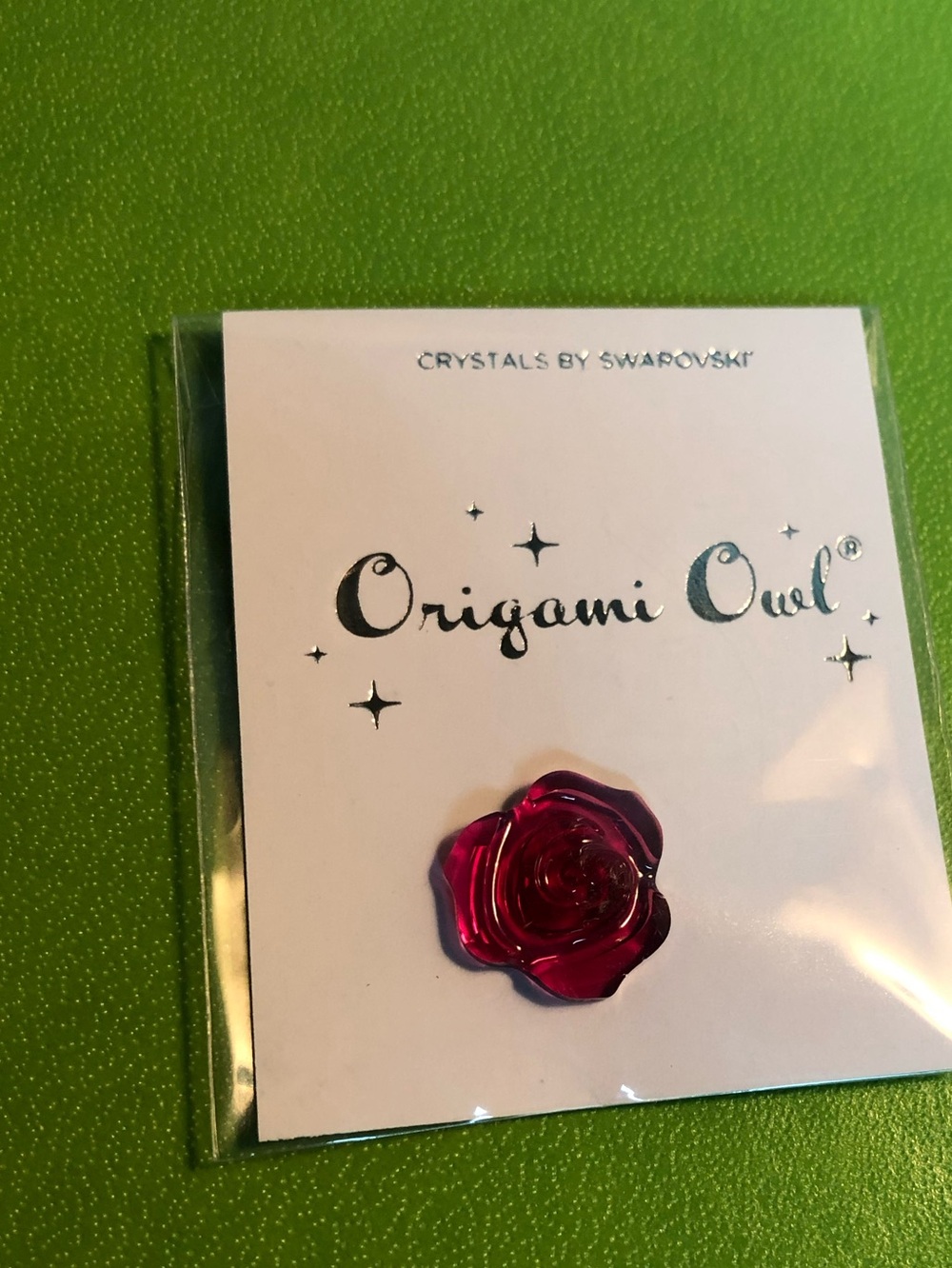 Origami Owl Pink Rose
